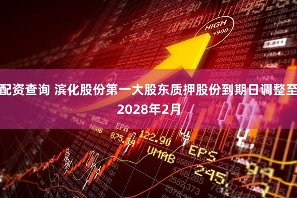配资查询 滨化股份第一大股东质押股份到期日调整至2028年2月